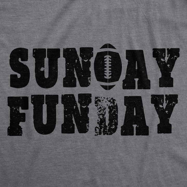 Sunday Funday Vintage Football Men's T Shirt