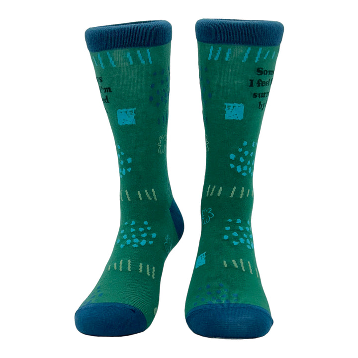 Women's Some Days I Feel Like Im Surrounded By Idiots Socks