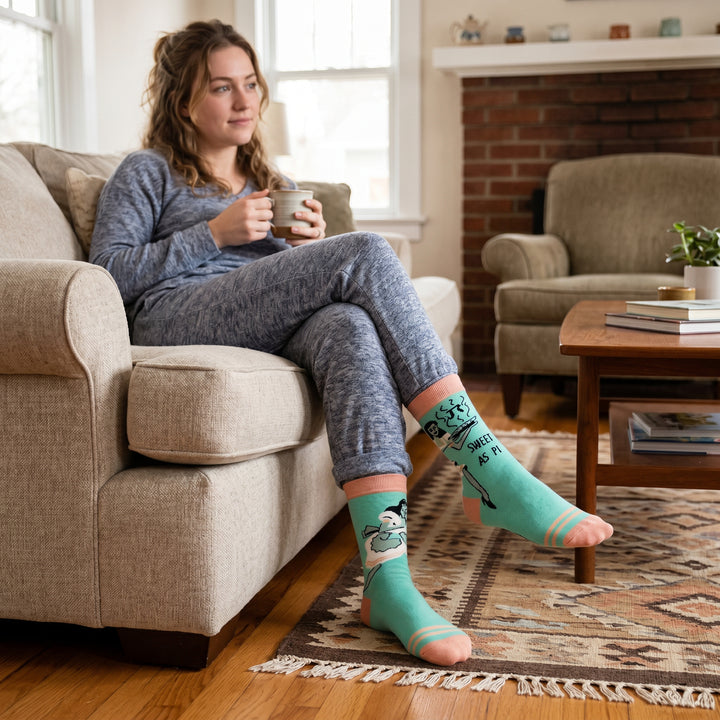 Women's Sweet As Pi Socks