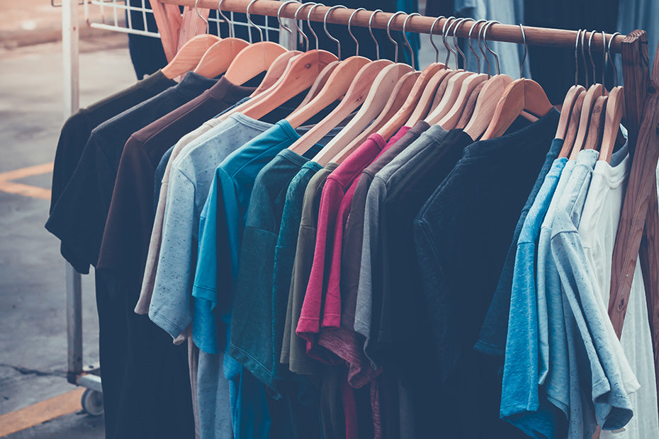 Crazy Dog T-Shirts Custom Shirt Rack