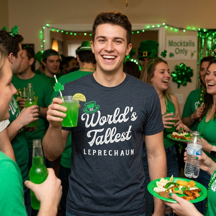 World's Tallest Leprechaun Men's T Shirt