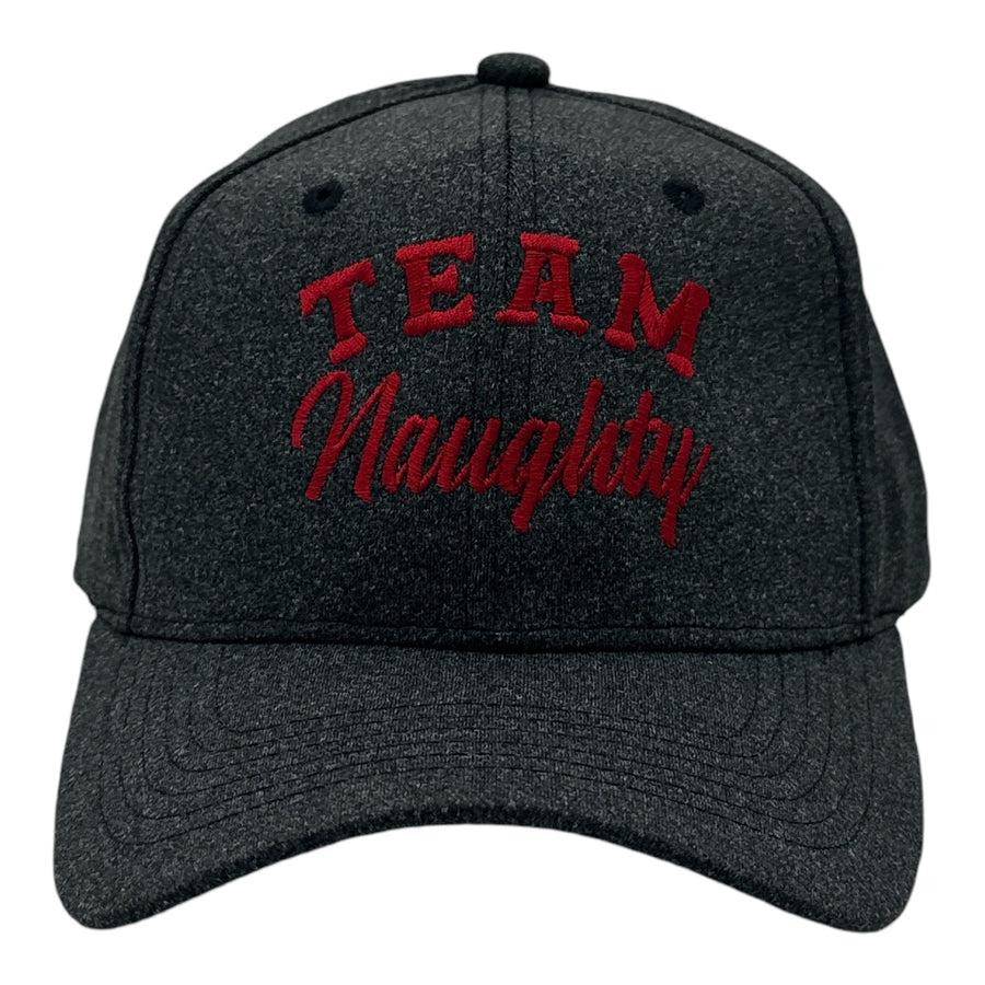 Funny Team Naughty or Nice Hats Nerdy Christmas Sex Tee