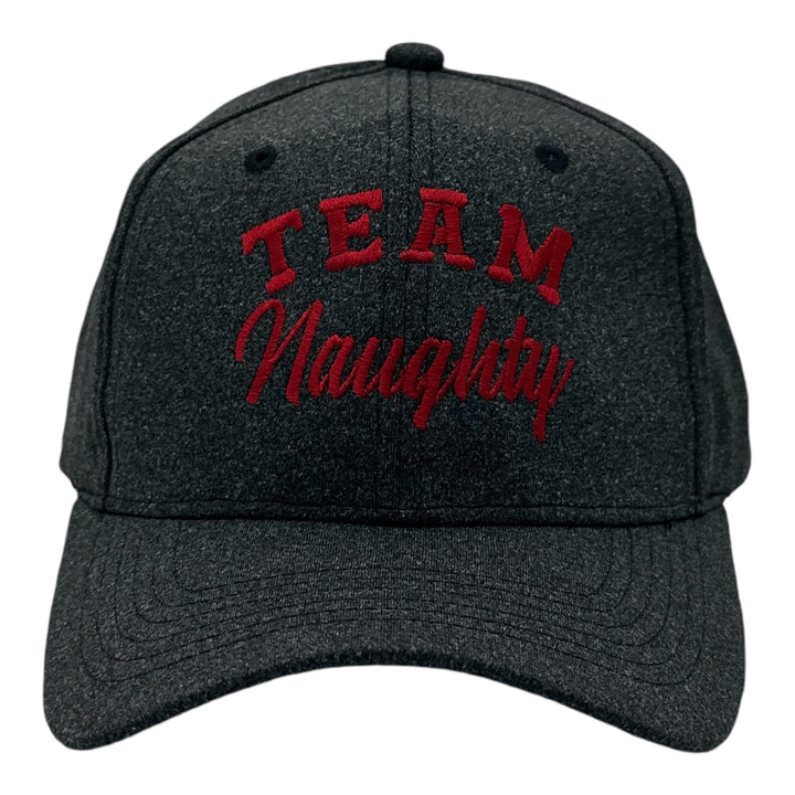 Funny Black - Team Naughty Team Naughty Nerdy Christmas Sex Tee