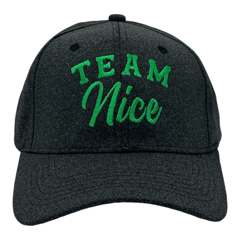 Funny Black - Team Nice Team Nice Nerdy Christmas Sex Tee