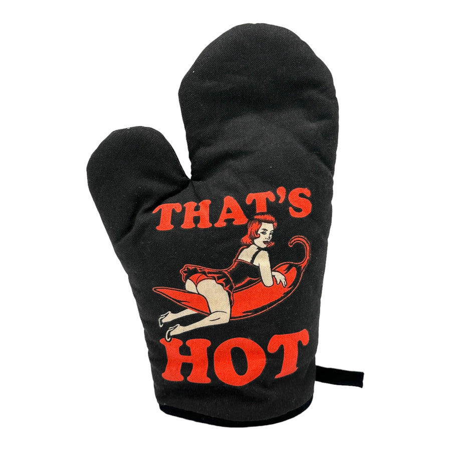 Funny Black - HOT Thats Hot Nerdy sex retro Tee