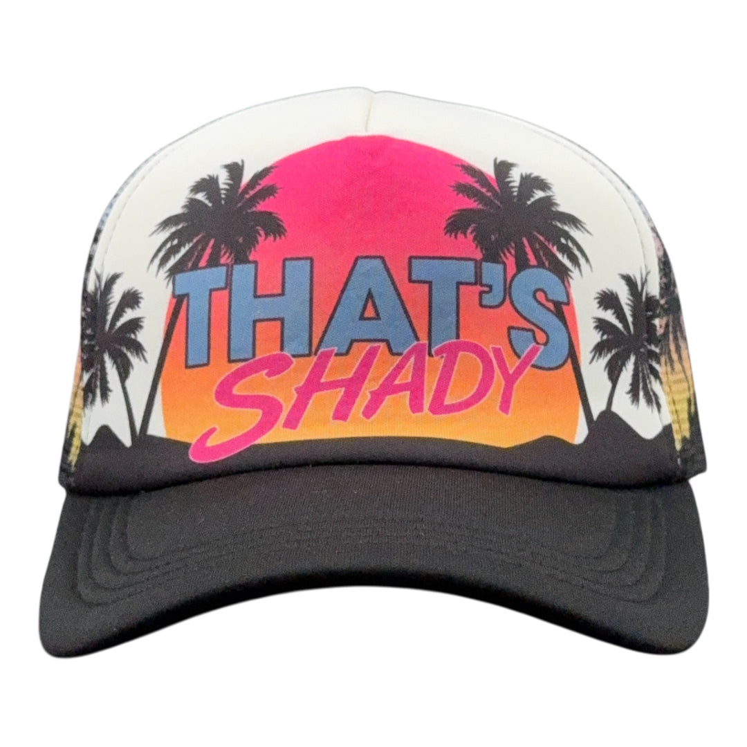 Funny Trucker - Thats Shady Thats Shady Nerdy vacation Tee