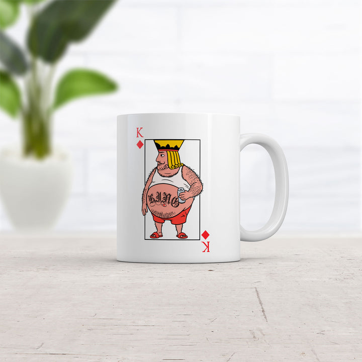 Lonely King Of Diamonds Mug