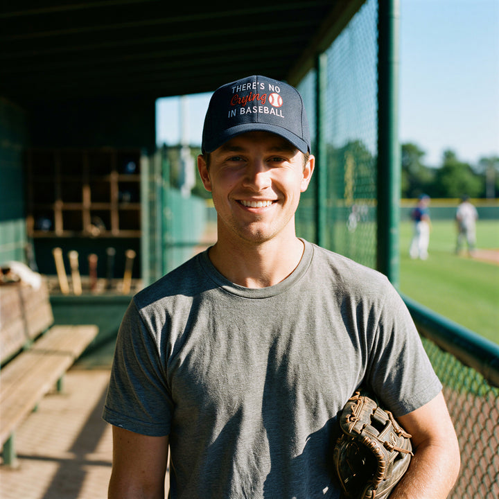 Theres No Crying In Baseball Hat