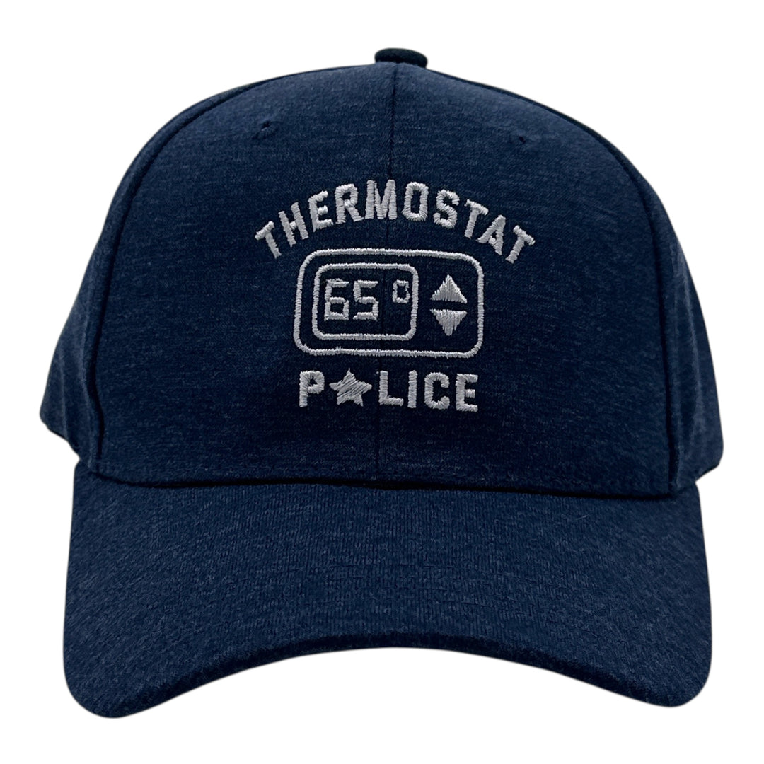 Funny Navy - Thermostat Police Nerdy Father's Day sarcastic Tee