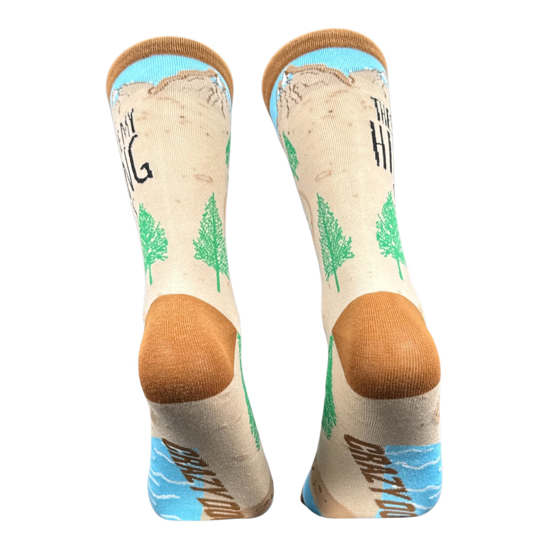 These Are My Hiking Socks Socks