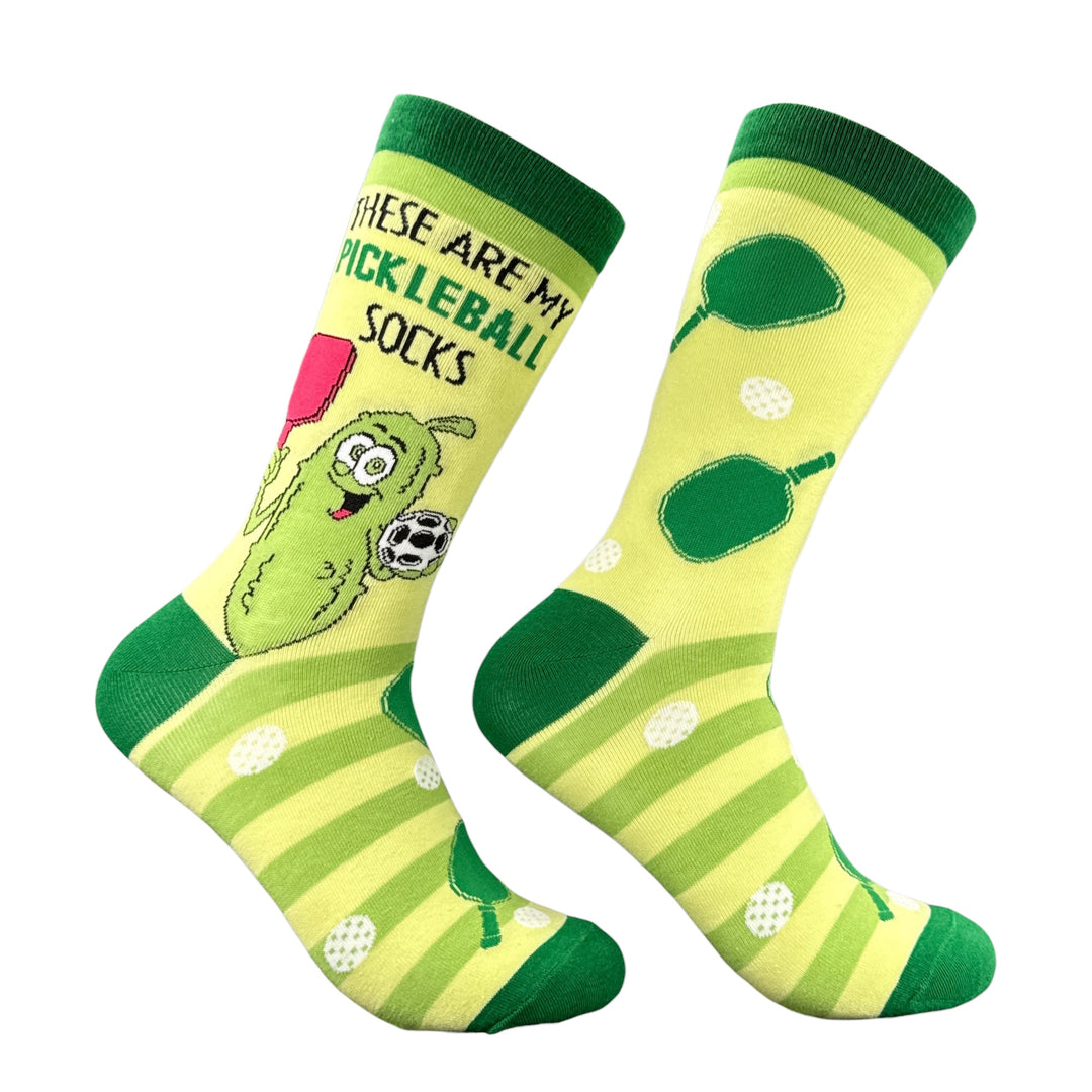 Funny Multi - My Pickleball Socks These Are My Pickleball Socks Sock Nerdy Pickleball Tee