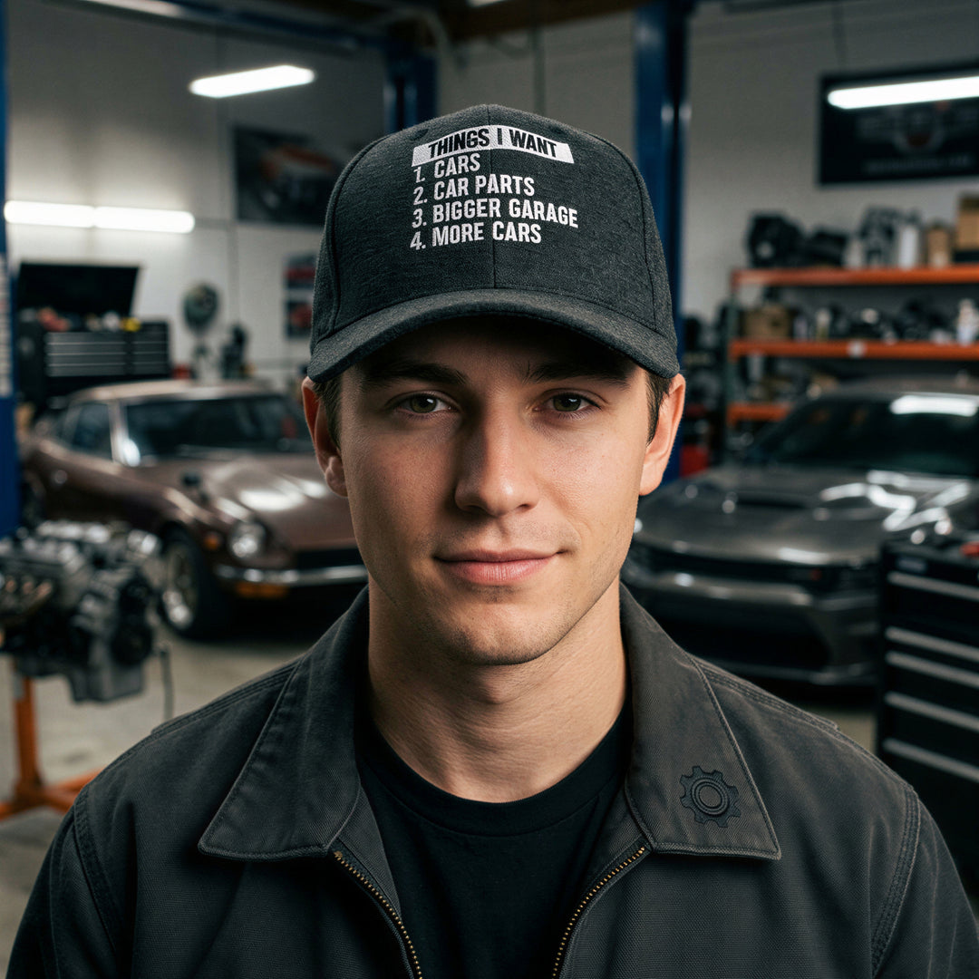 Things I Want List Cars Hat