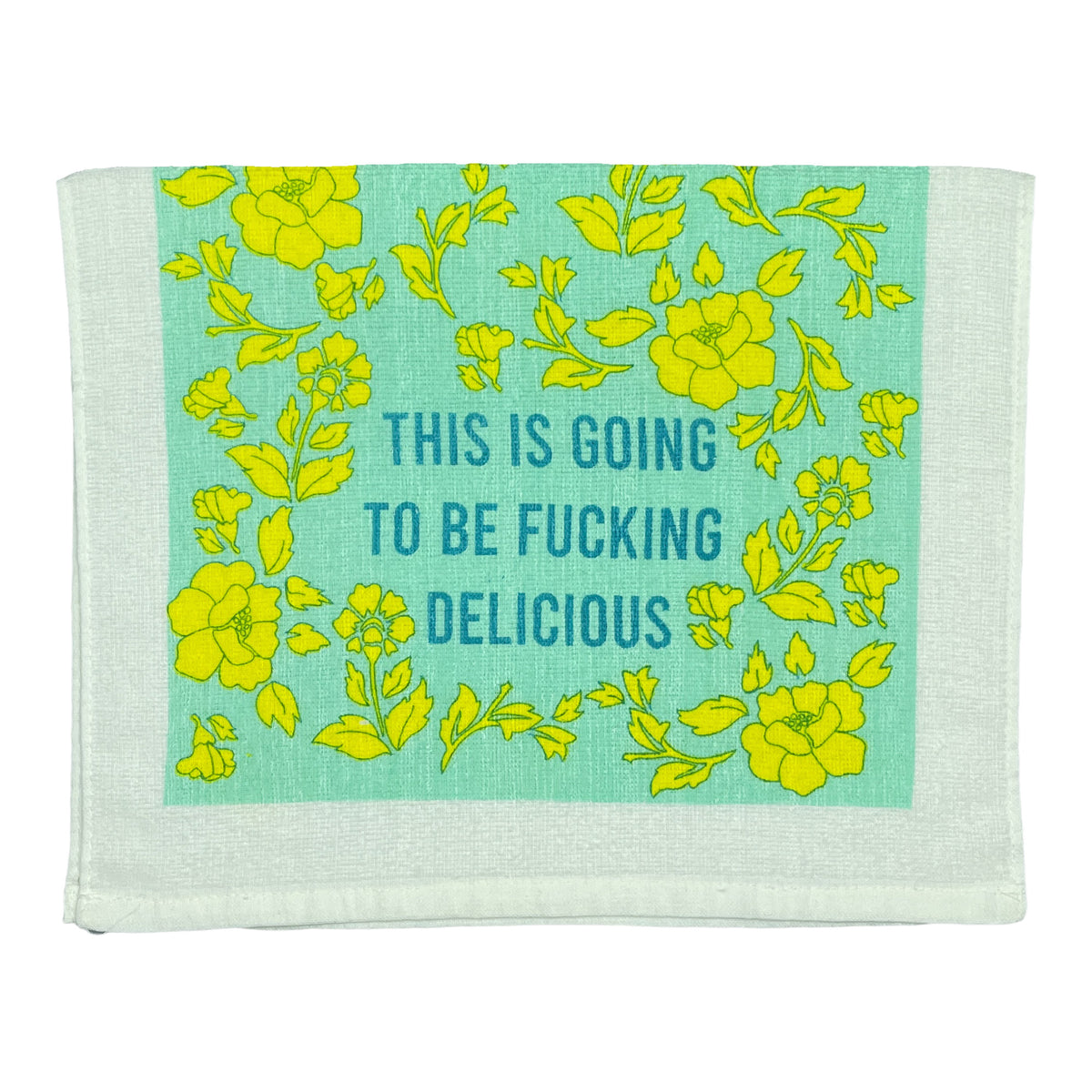 Funny Fucking Delicious Adult Tea Towels Nerdy Food Tee