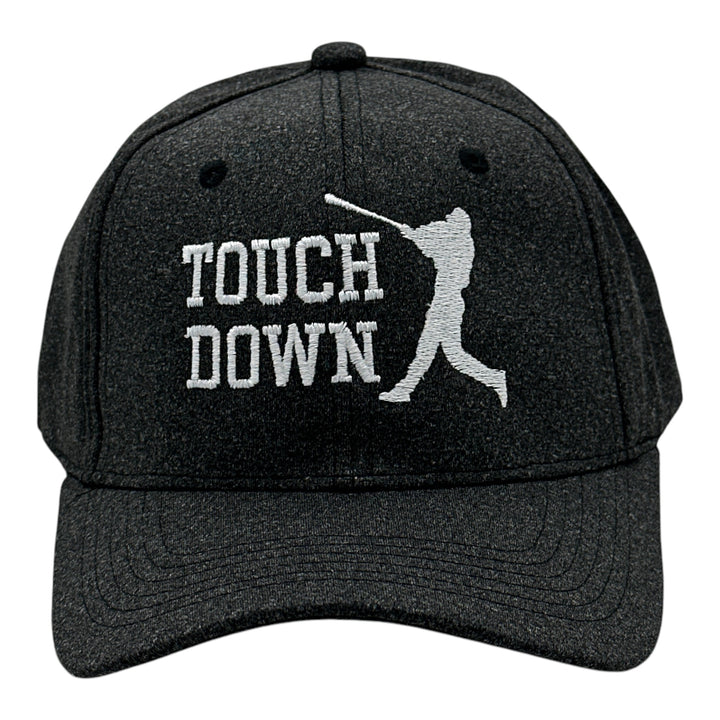Funny Black - Touch Down Touch Down Nerdy Baseball sarcastic football Tee