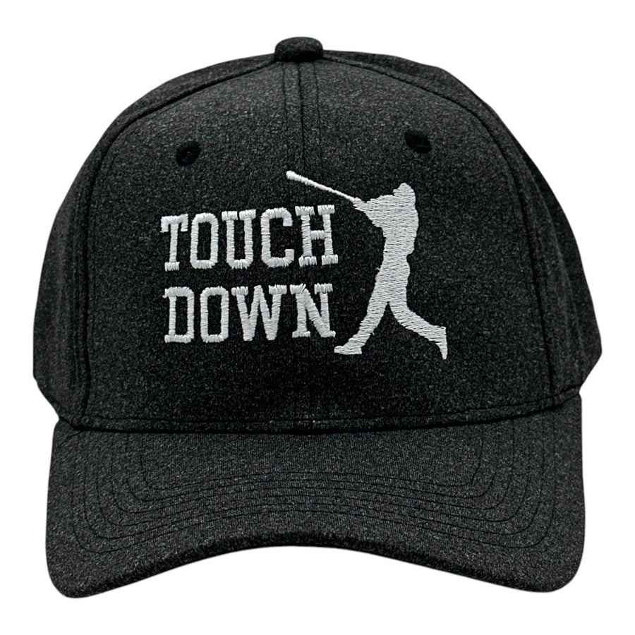 Funny Black - Touch Down Touch Down Nerdy Baseball sarcastic football Tee