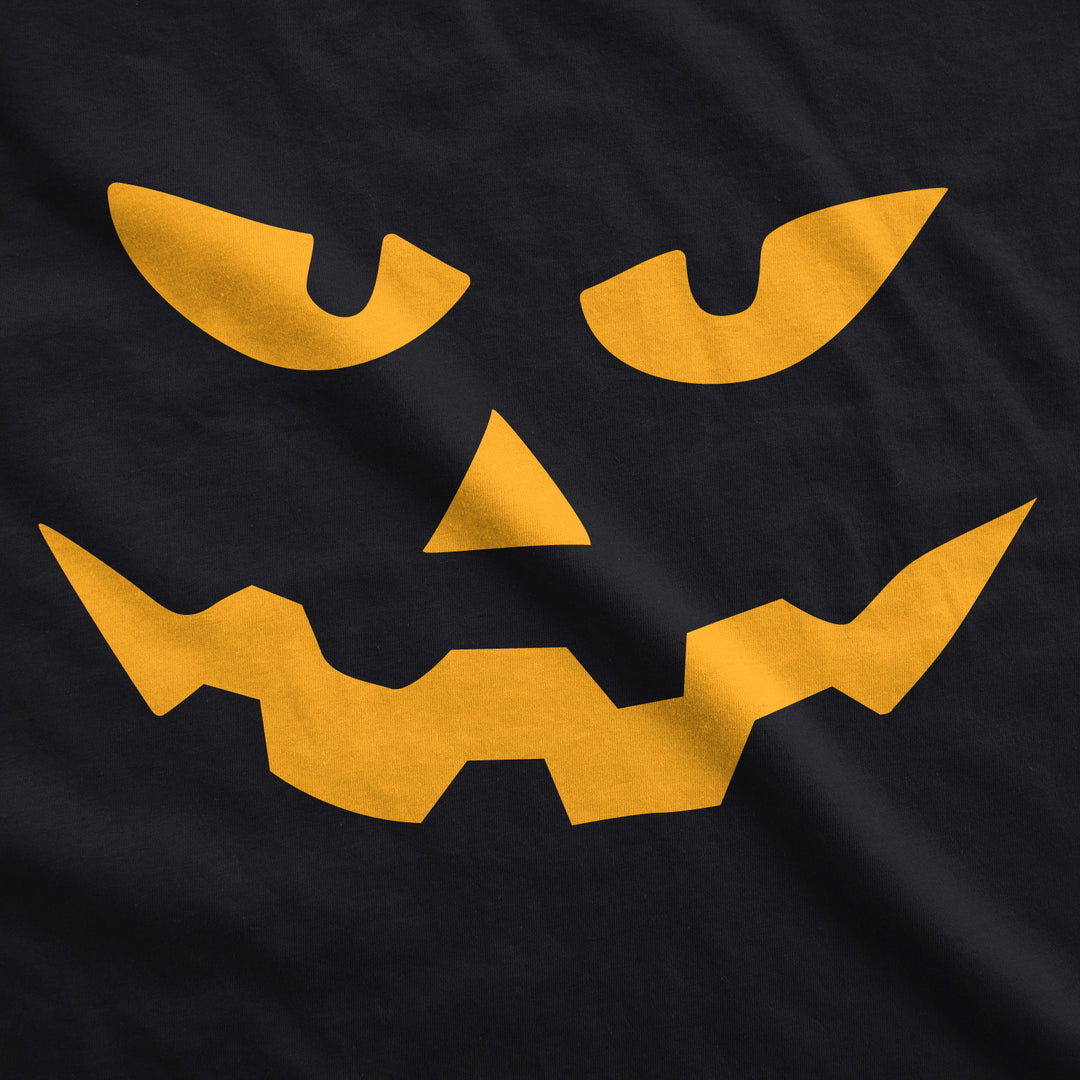 Triangle Nose Pumpkin Face Halloween Women's T Shirt
