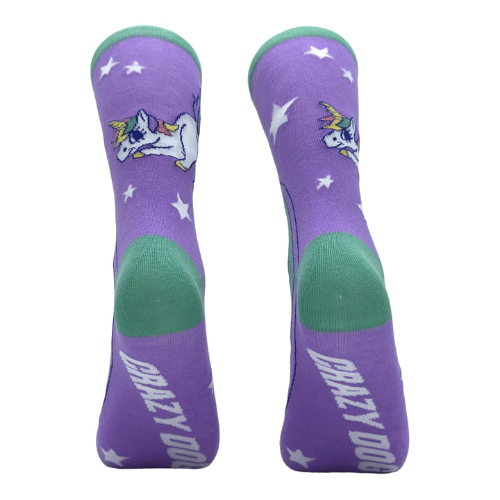 Women's Unicorn Crapping Socks