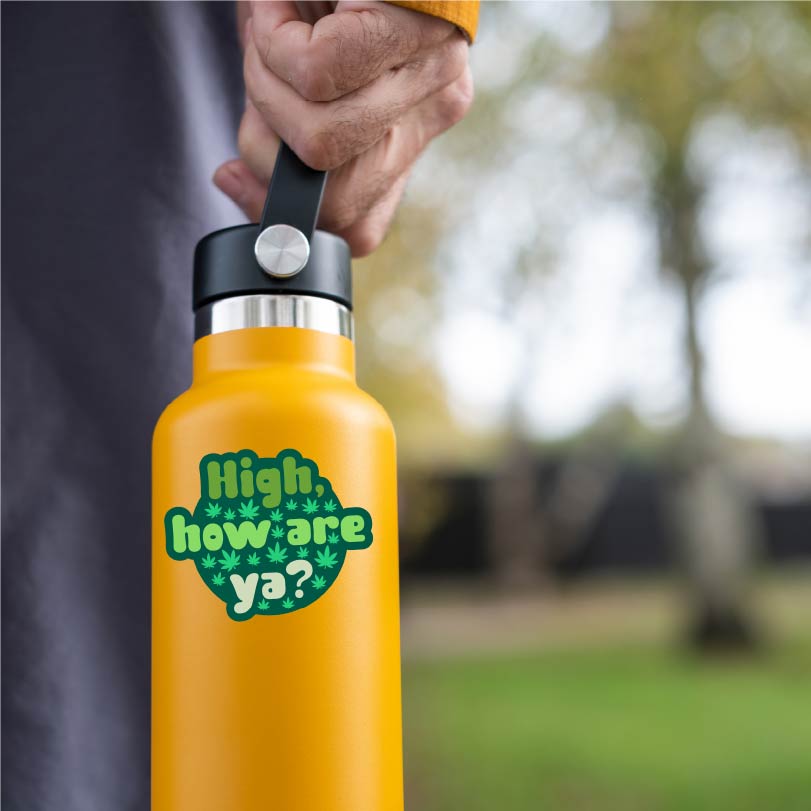 Weed Stickers
