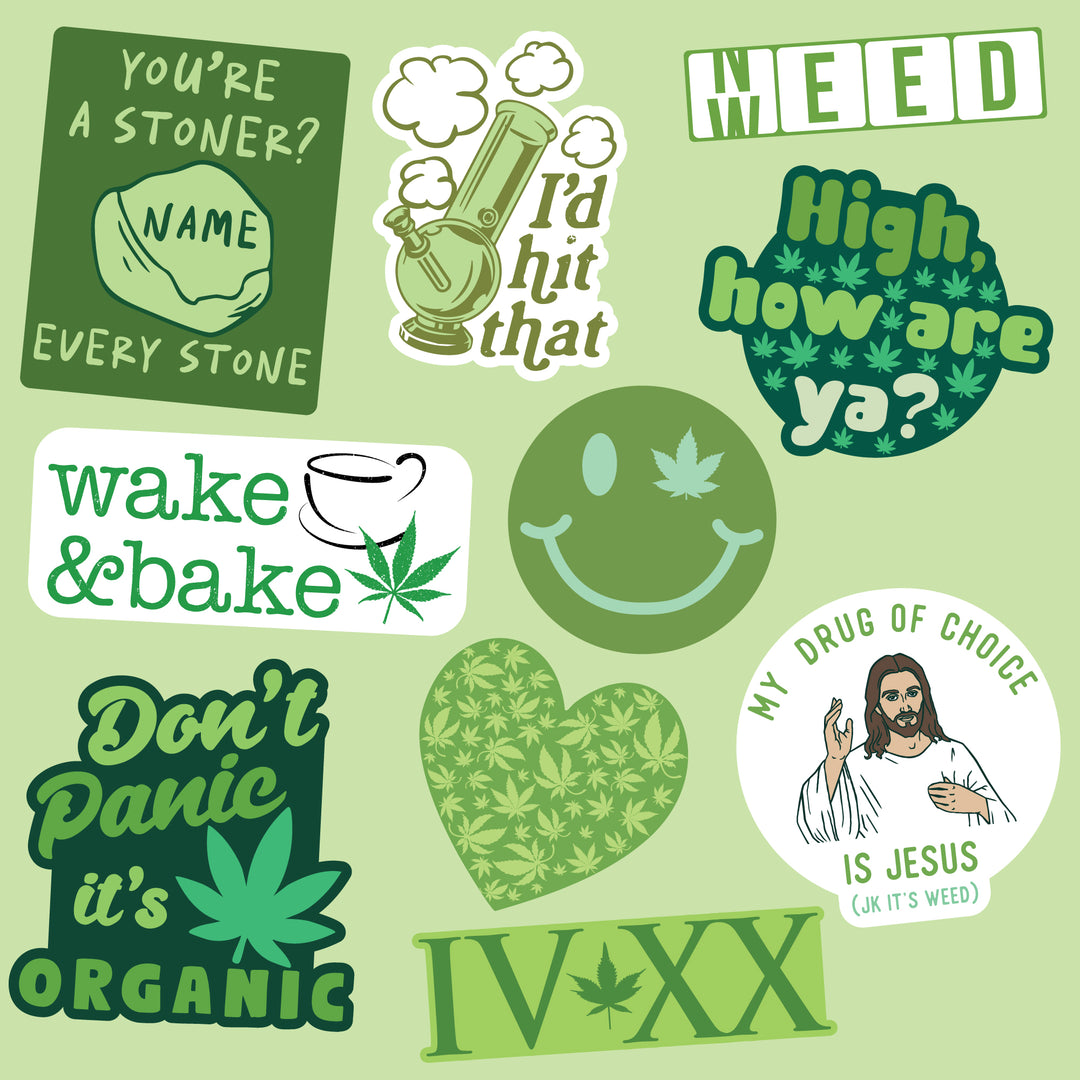 Weed Stickers