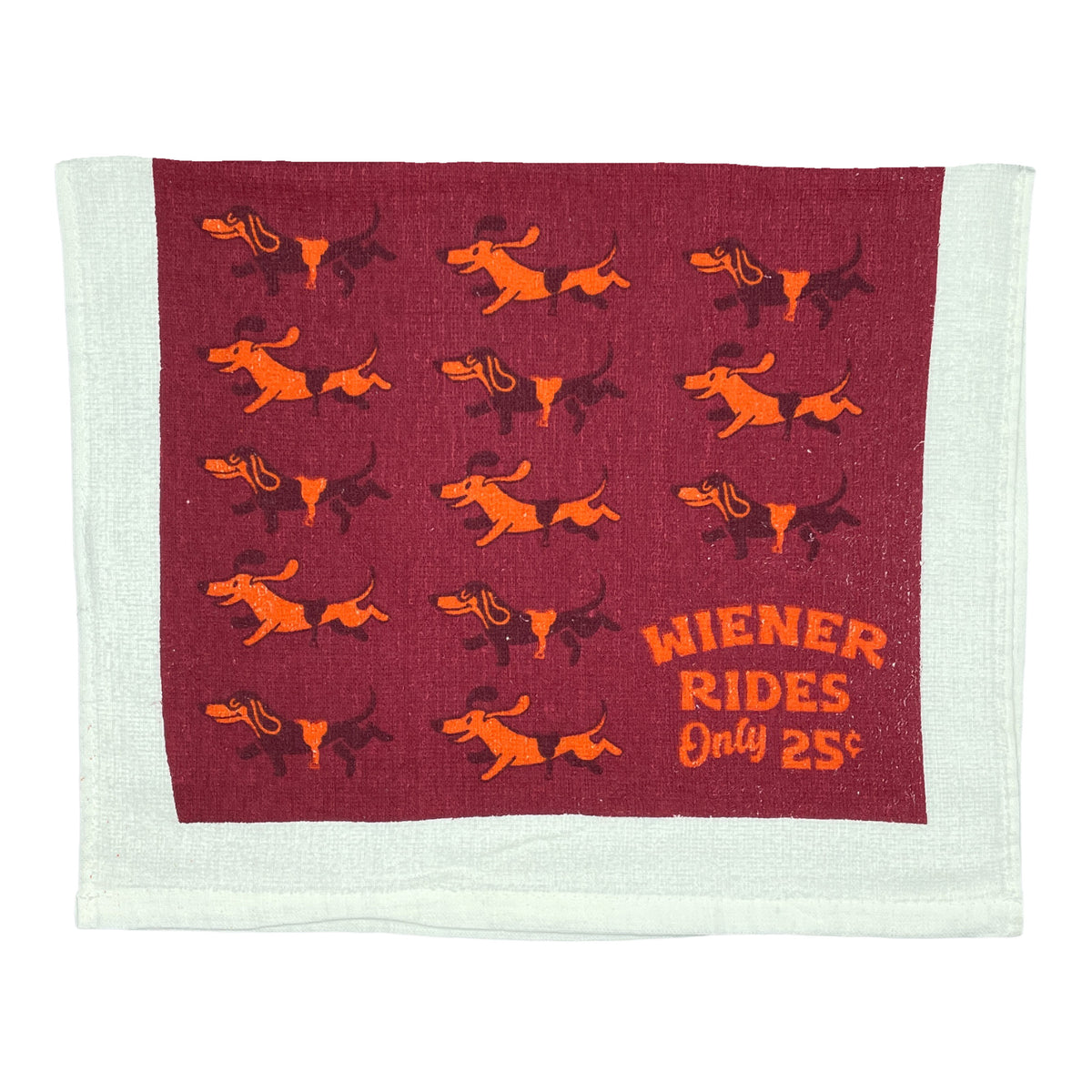 Funny Wiener Rides Animal Tea Towels Nerdy Dog Sex Tee
