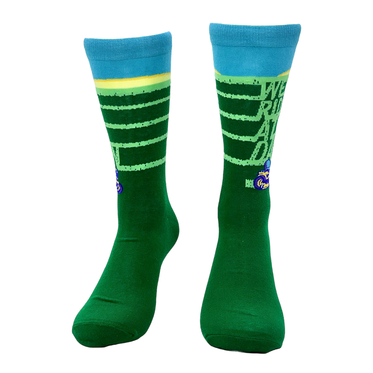 Men&#39;s We Ride At Dawn Grass Socks