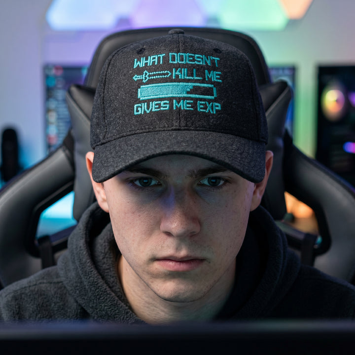 What Doesnt Kill Me Gives Me EXP Hat