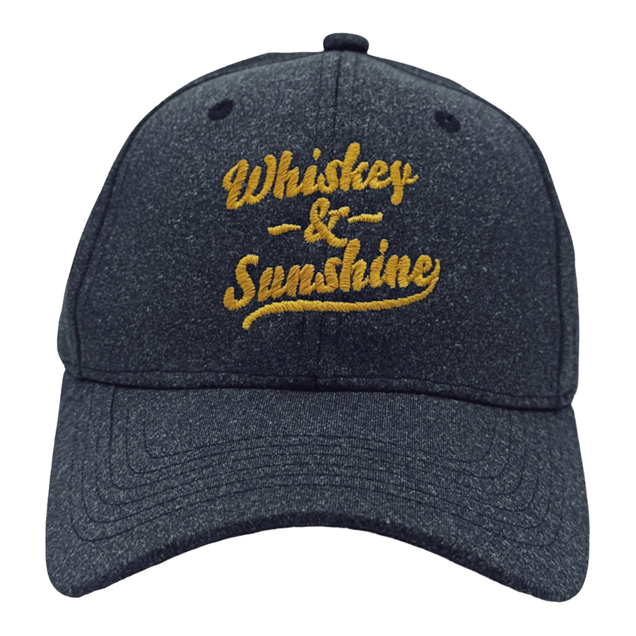 Funny Black - WHISKEY Whiskey And Sunshine Nerdy Liquor Drinking Tee