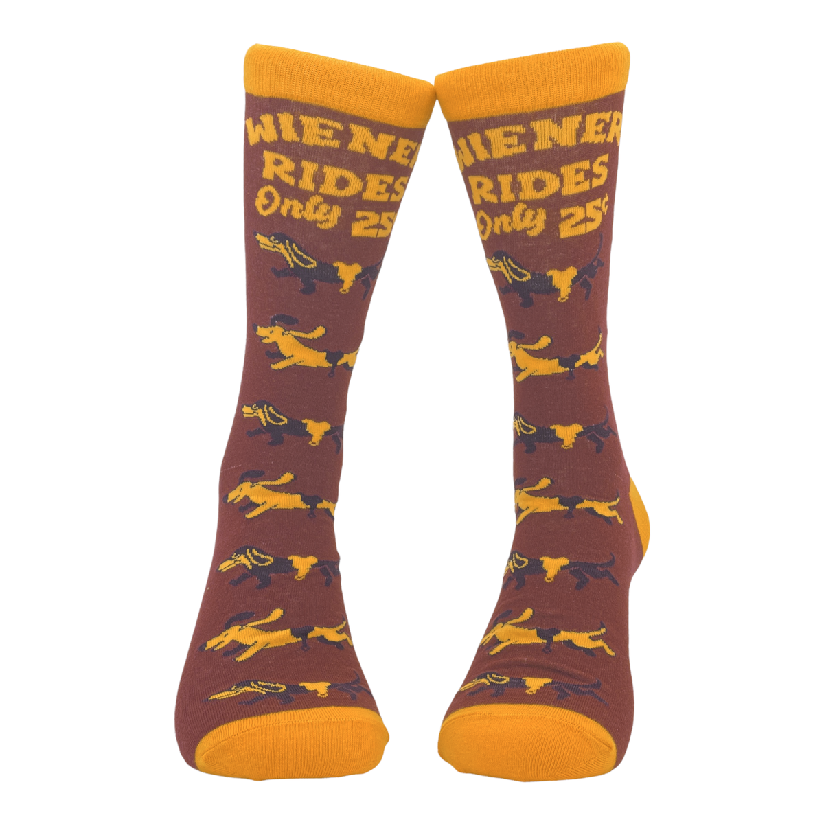 Funny Weiner Rides Sock Nerdy Animal Tee