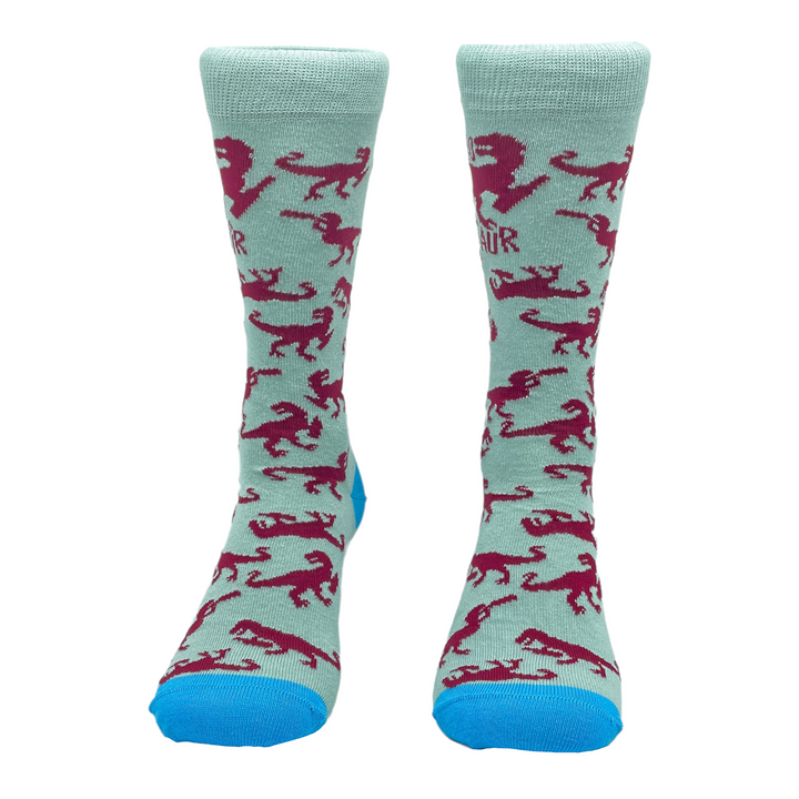 Funny Grey Womens Winosaur Sock Nerdy Wine Dinosaur Tee