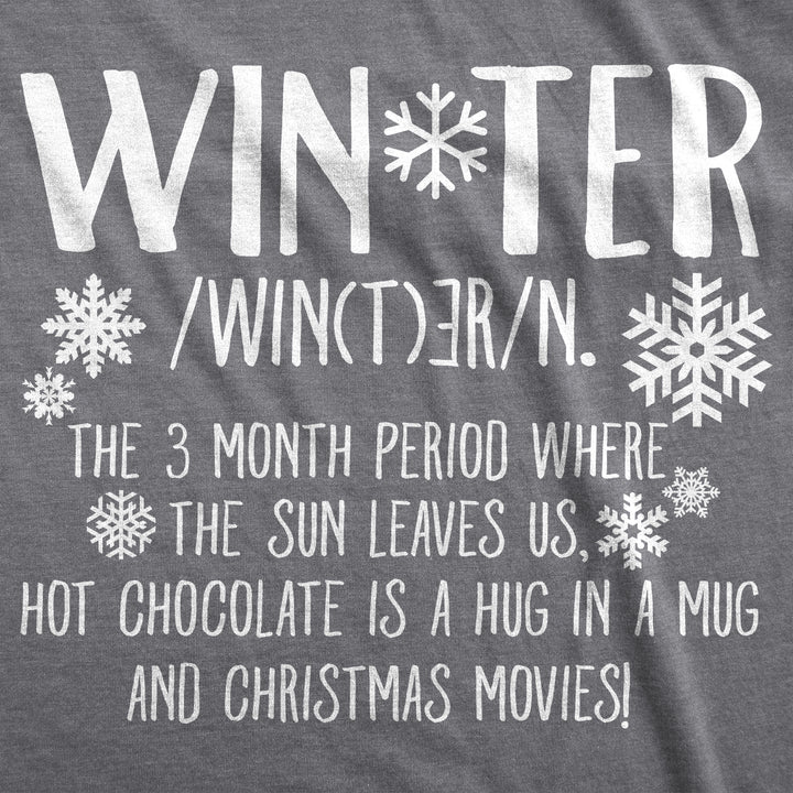 Winter Definition Women's T Shirt