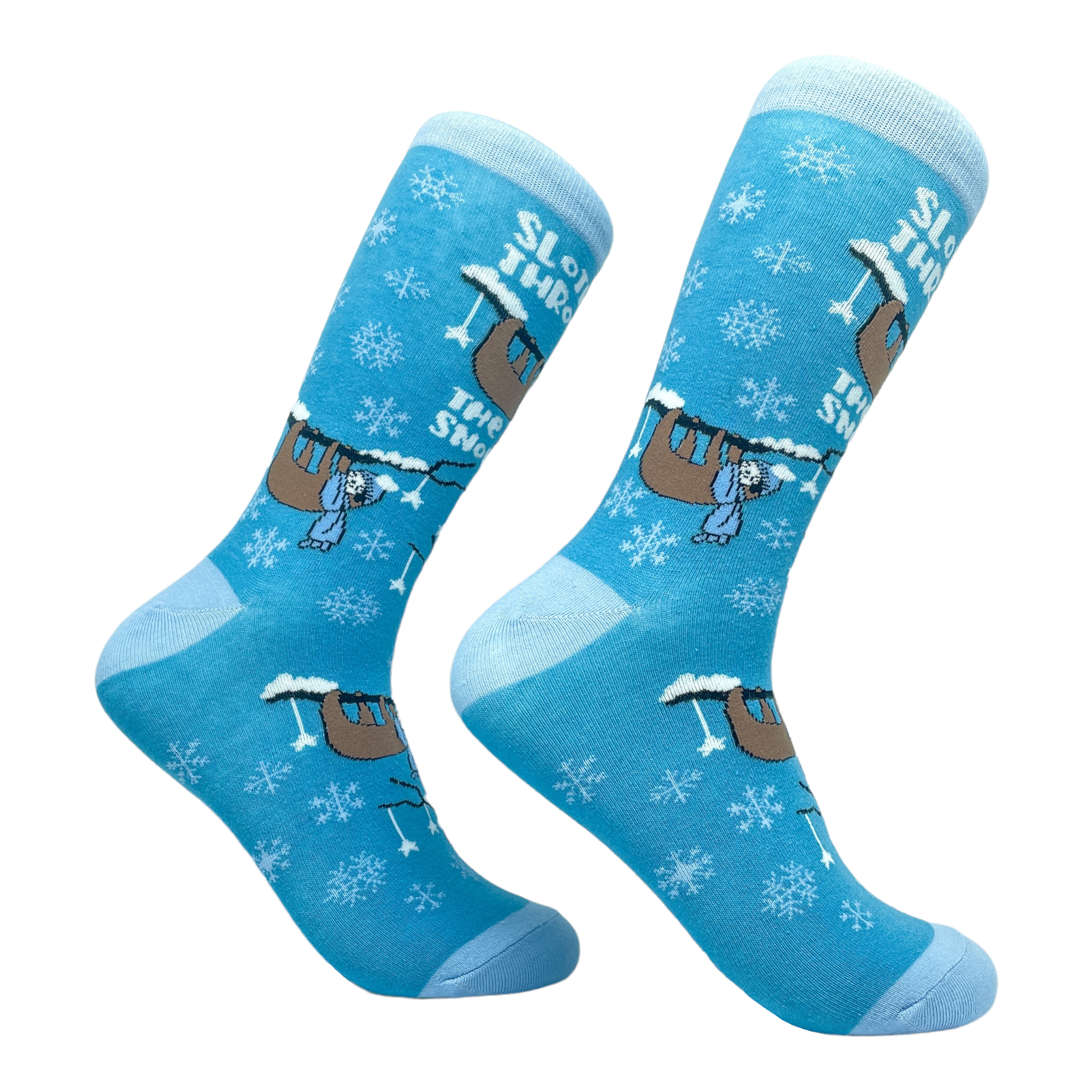Funny Blue Sock Nerdy Christmas Dog Tee