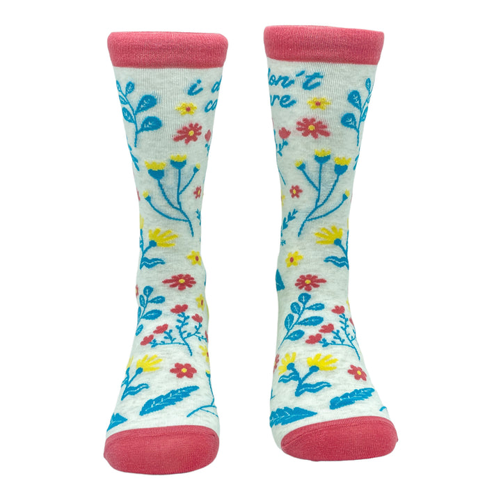 Women's I Don't Care Socks