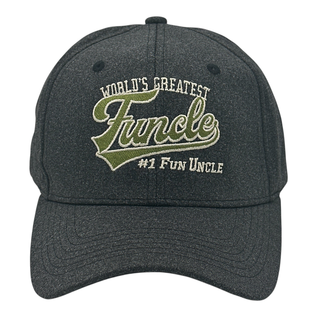 Funny Black - Funcle Worlds Greatest Funcle Nerdy Uncle sarcastic Tee