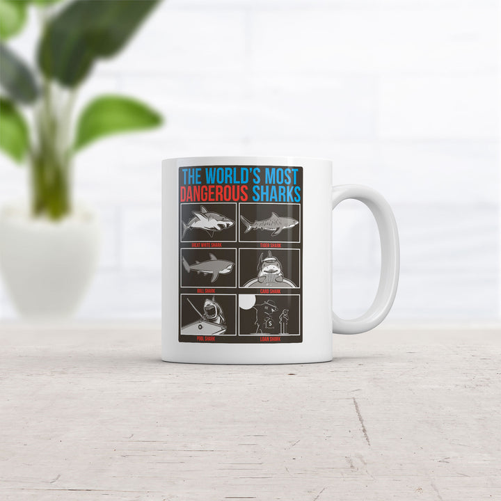 The Worlds Most Dangerous Sharks Mug