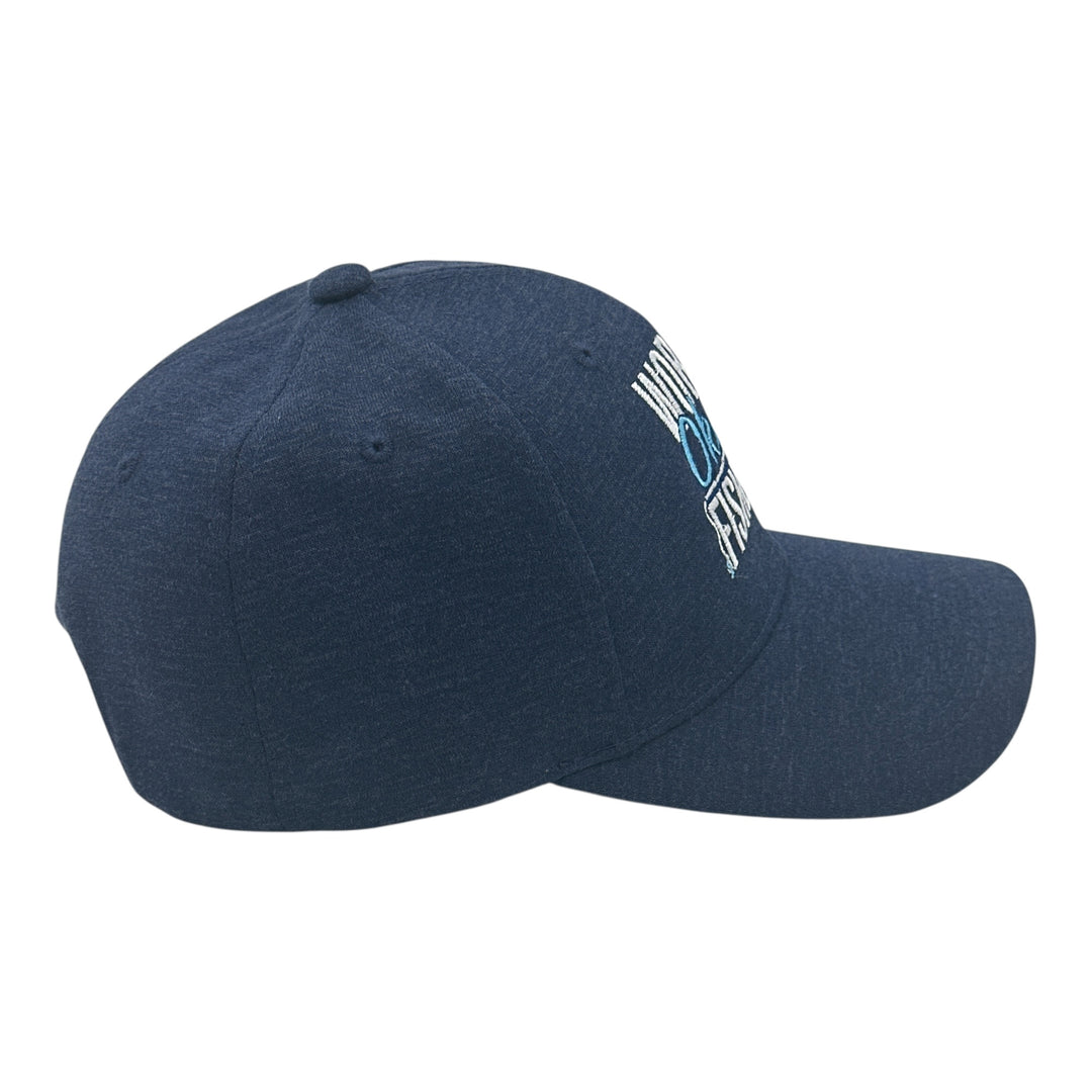 Worlds Okayest Fisherman Hat Funny Sarcastic Fishing Novelty Cap