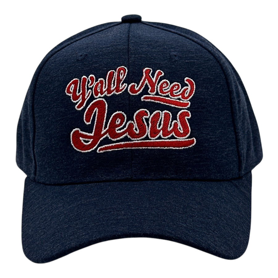 Funny Navy - Yall Need Jesus Yall Need Jesus Nerdy Religion Tee