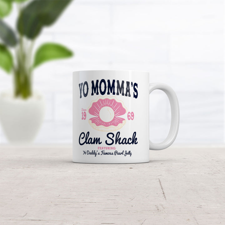 Yo Mommas Clam Shack Mug