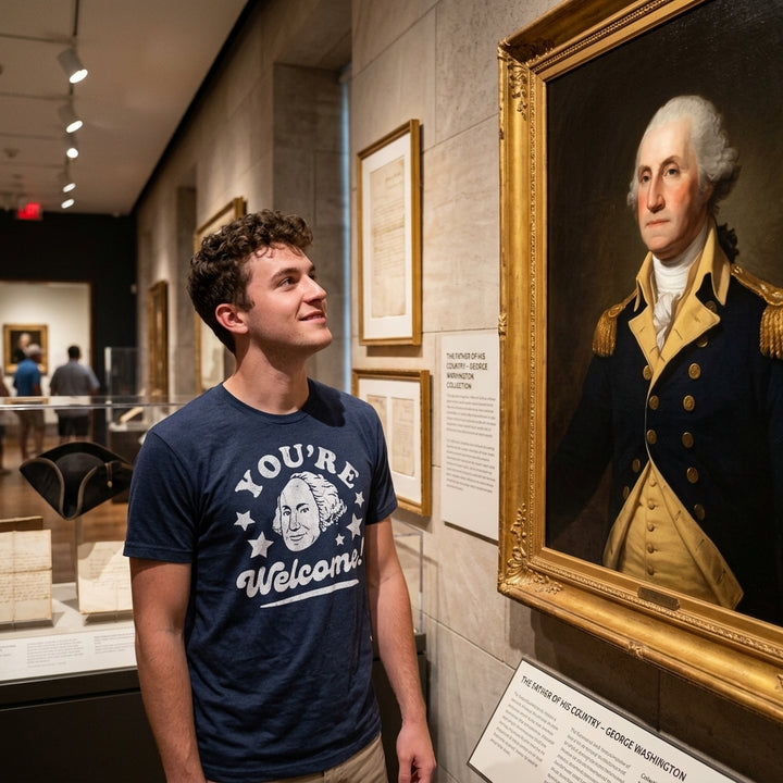 Youre Welcome George Washington Men's T Shirt