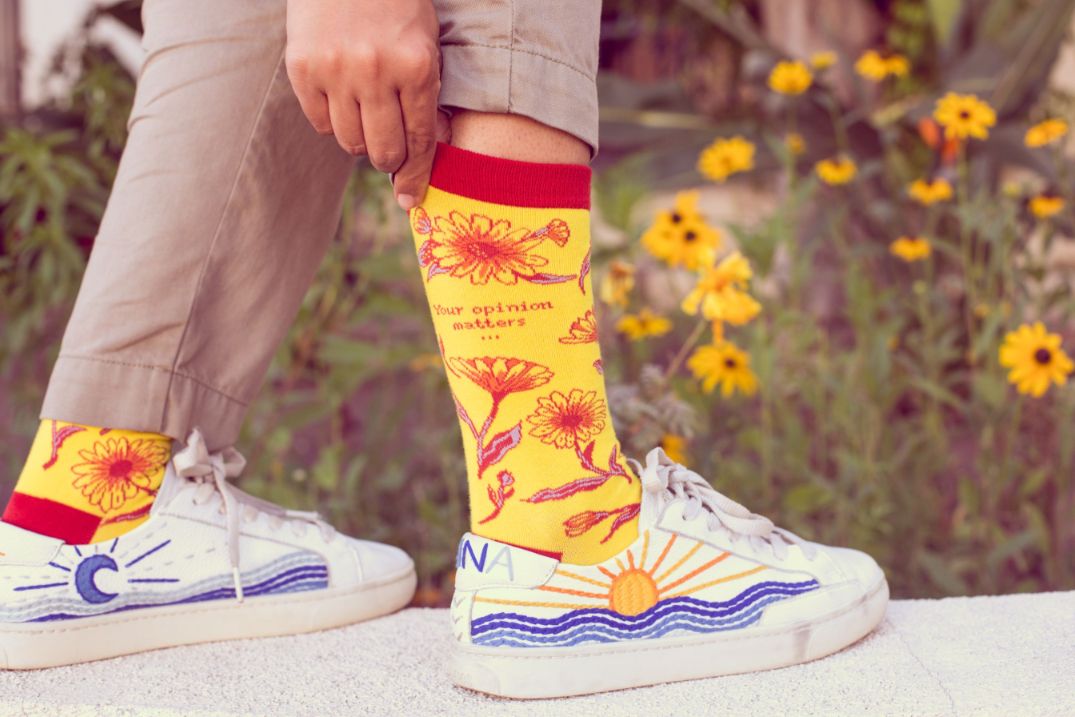 Womens Your Opinion Matters But Not To Me Socks