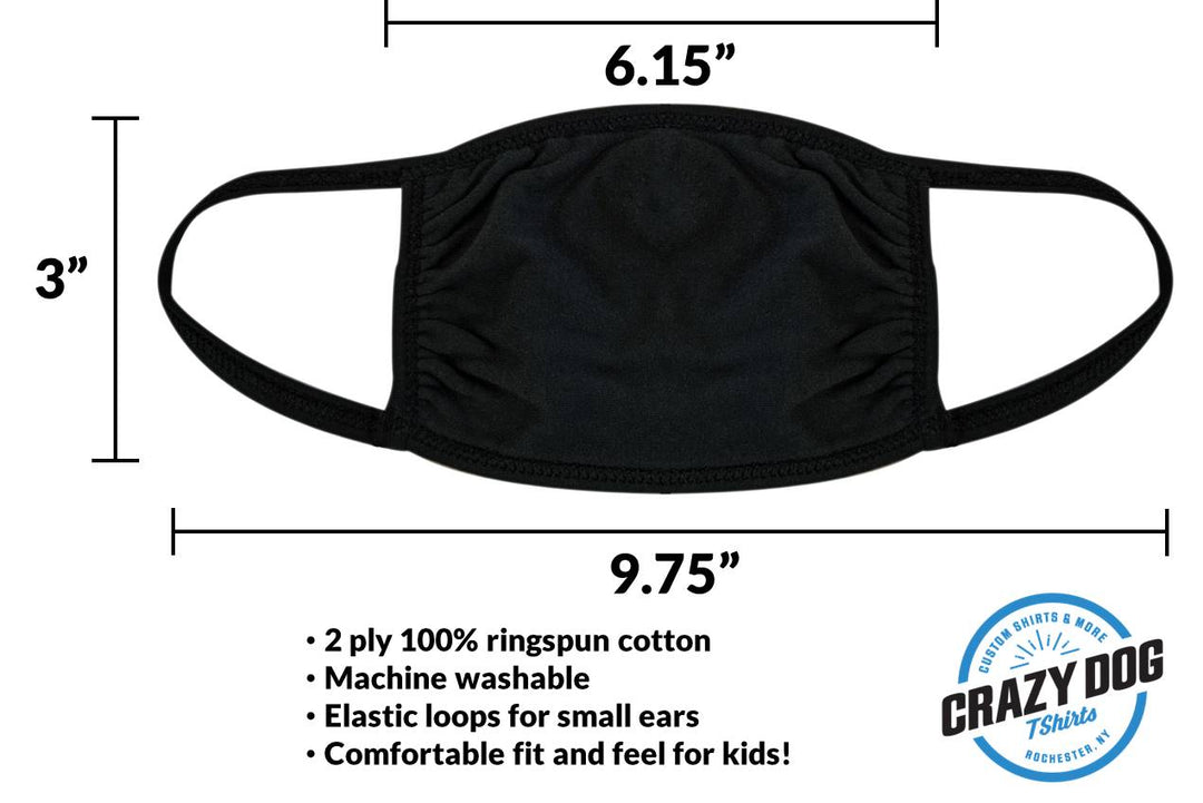 Youth Cat Mouth Face Mask Youth Mask
