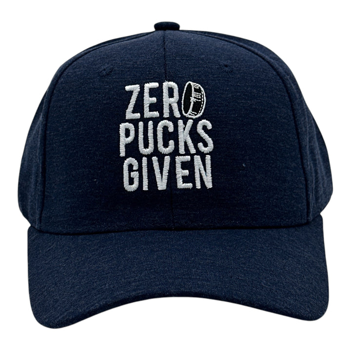 Funny Navy - Zero Pucks Zero Pucks Given Nerdy Hockey sarcastic Tee