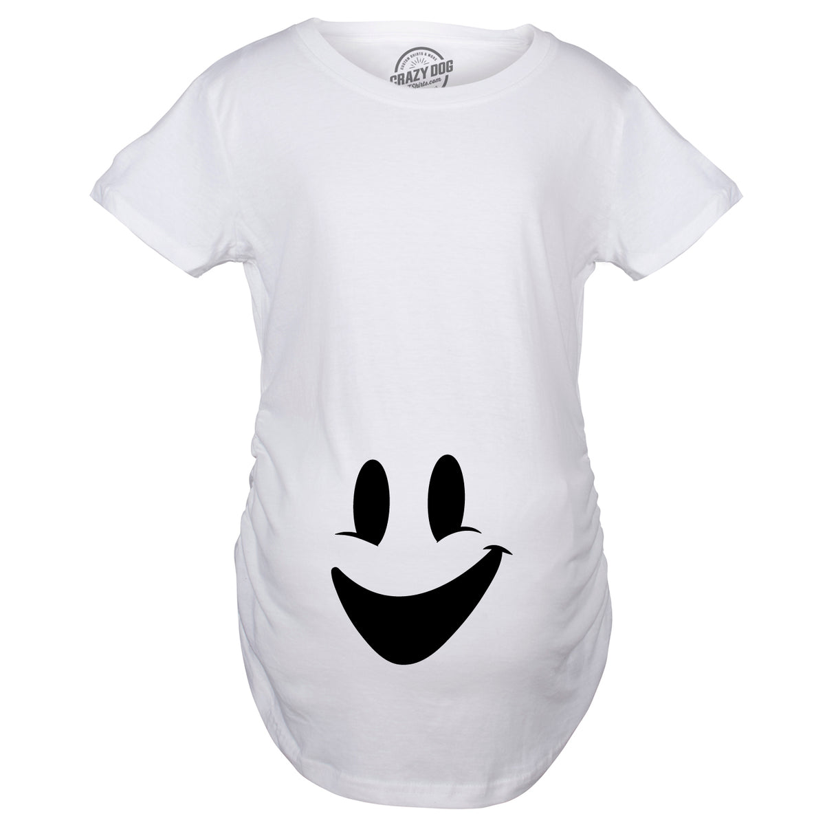 Smiling Ghost Maternity T Shirt
