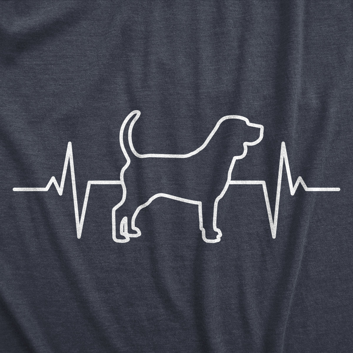 Dog Heart Beat Women&#39;s T Shirt
