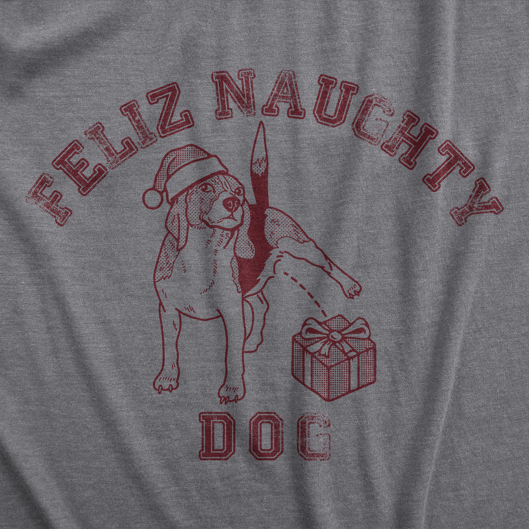 Feliz Naughty Dog Men's T Shirt