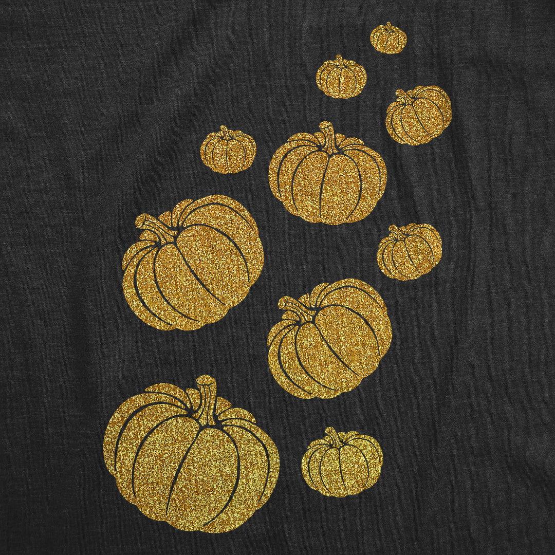 Glitter Pumpkins Women's T Shirt
