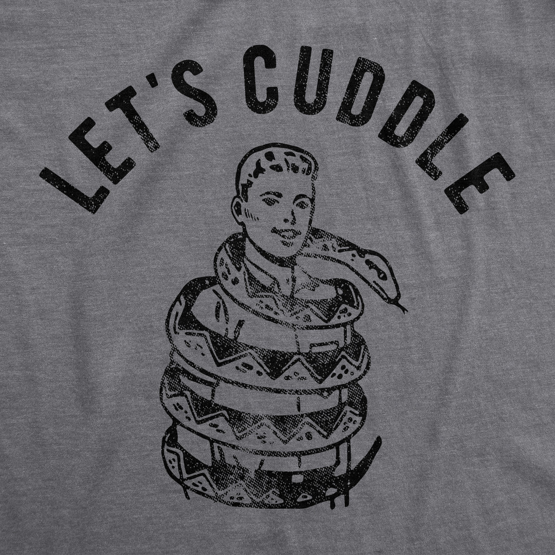 Lets Cuddle Snake Men's T Shirt