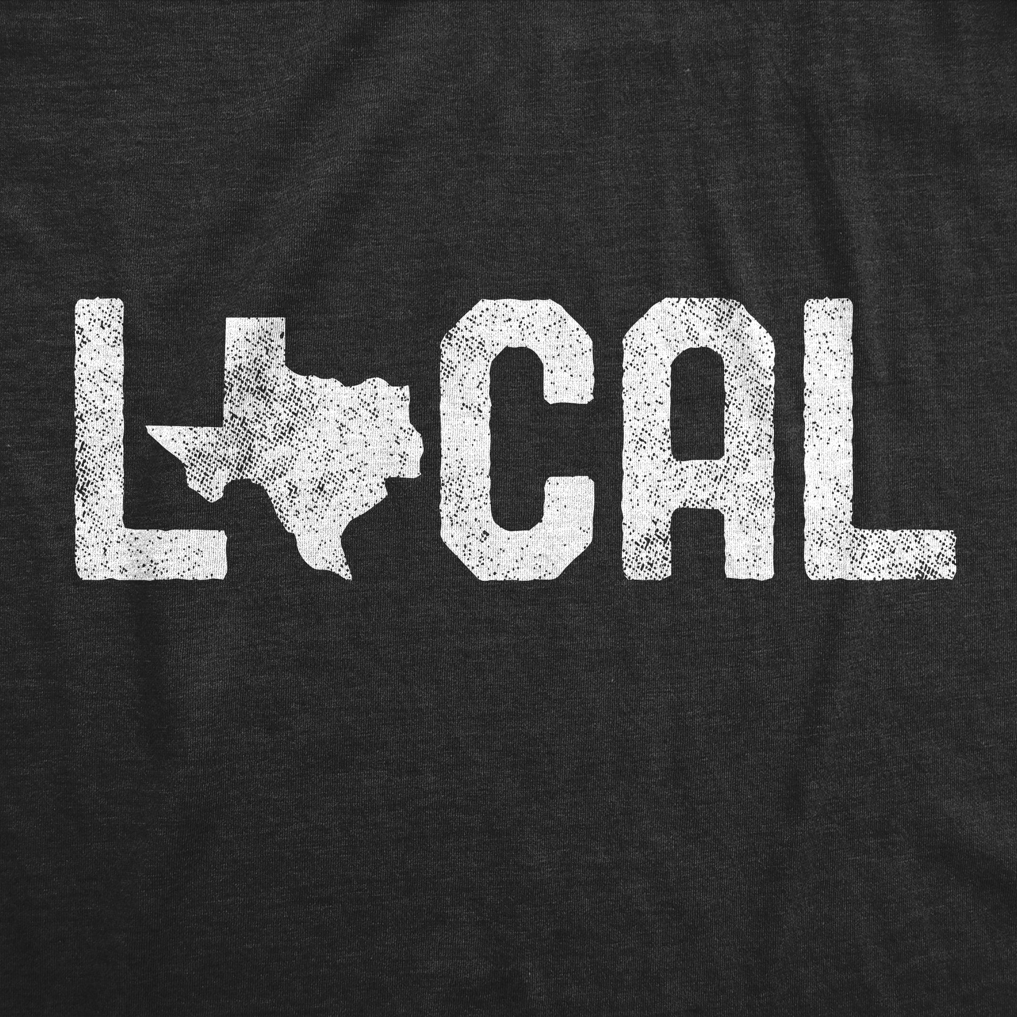 Funny Heather Black Texas Local Mens T Shirt Nerdy Sarcastic political Tee
