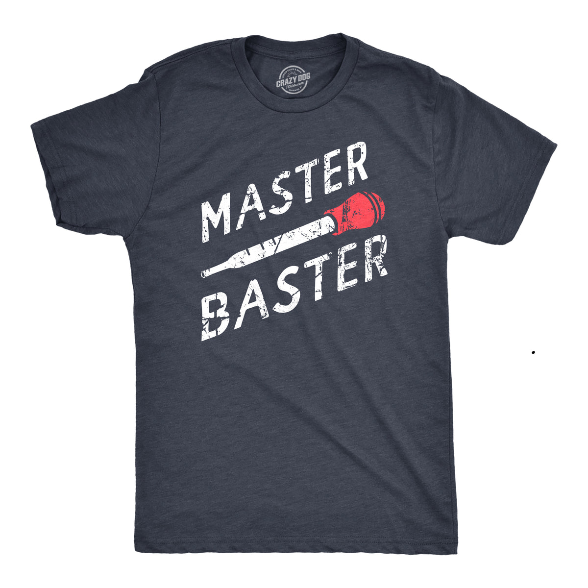 Funny Heather Navy - BASTER Master Baster Mens T Shirt Nerdy Thanksgiving Sex Sarcastic Tee