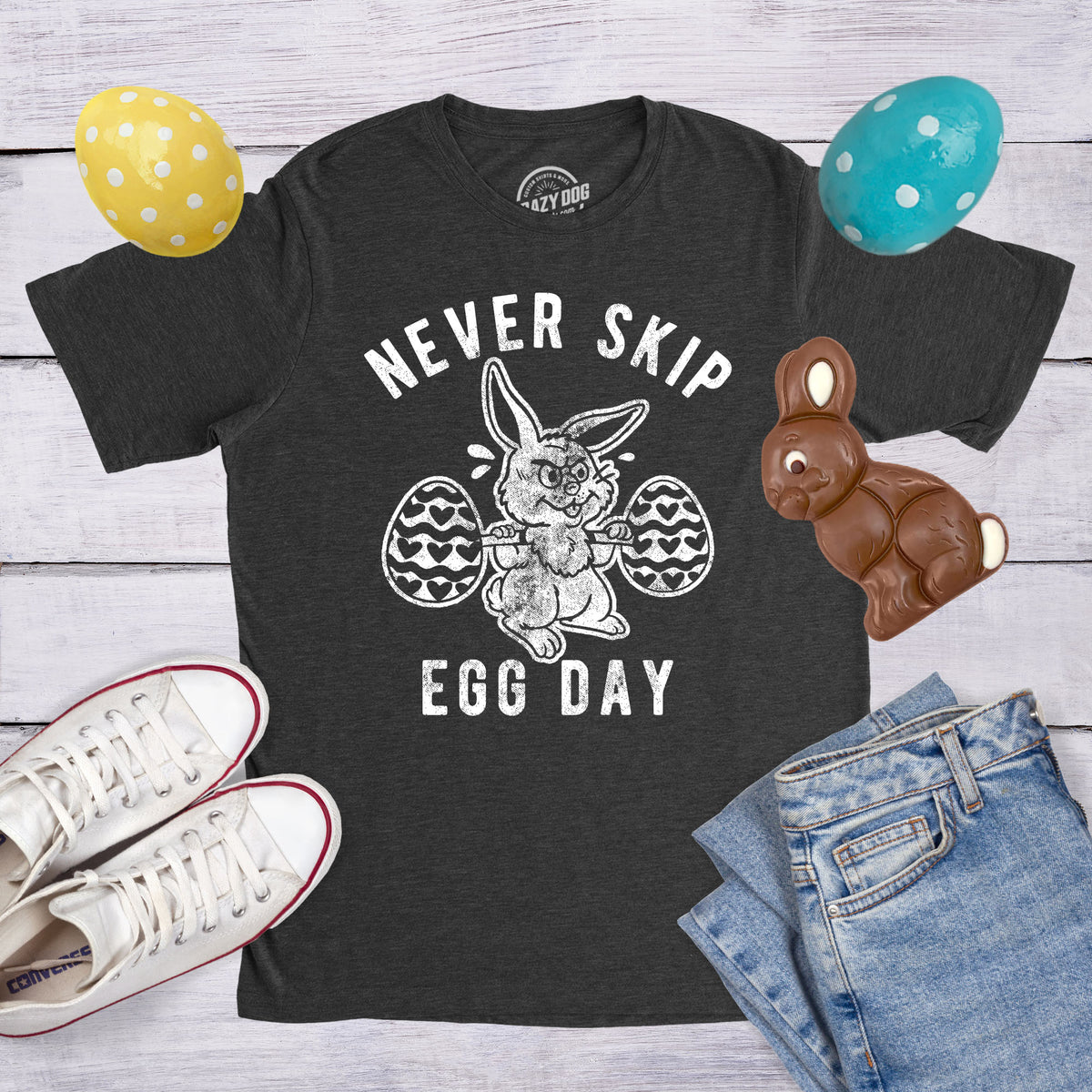 Never Skip Egg Day Men&#39;s T Shirt