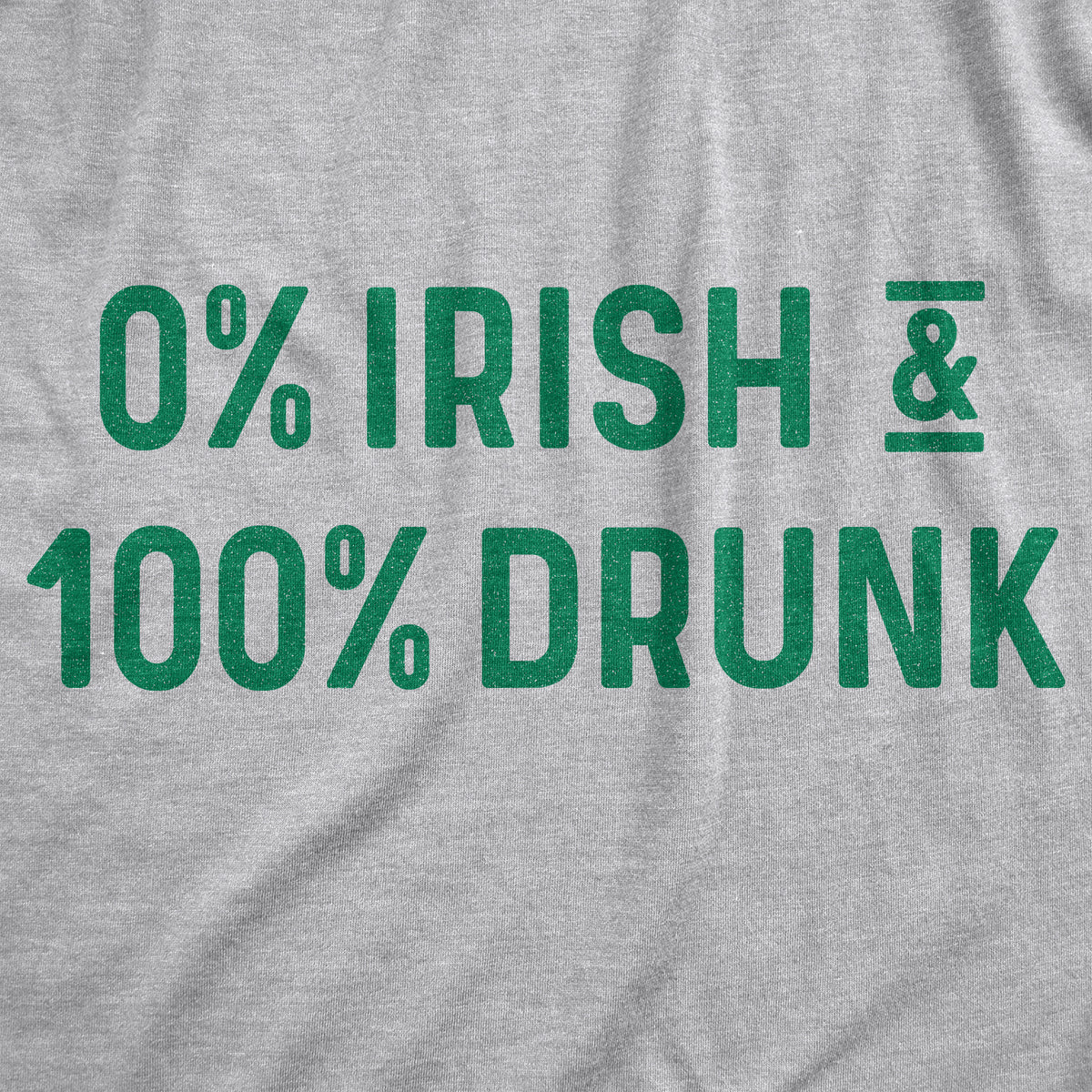 0% Irish And 100% Drunk Hoodie
